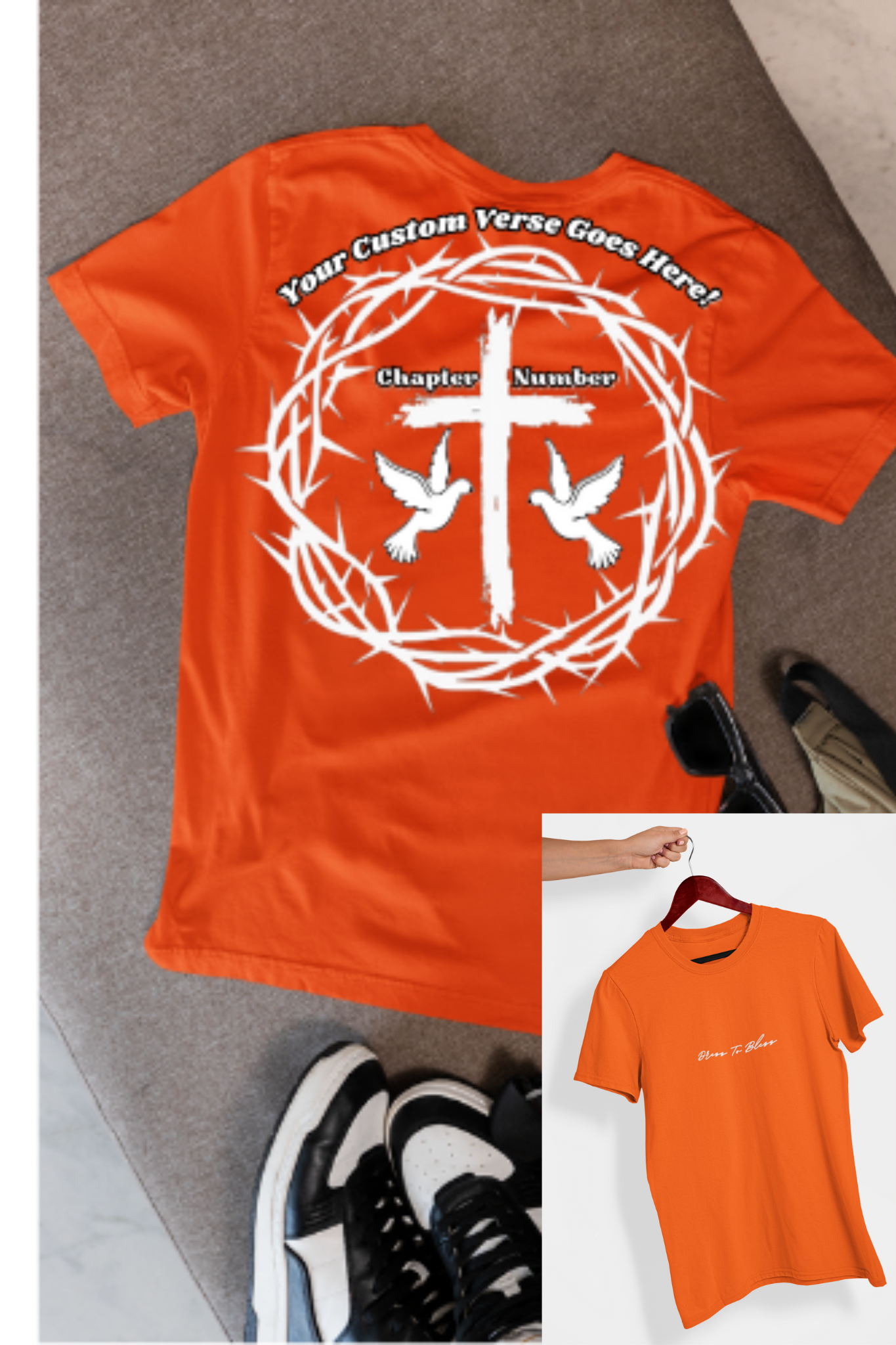 Custom Youth Dress To Bless Cursive Logo Unisex T-Shirt
