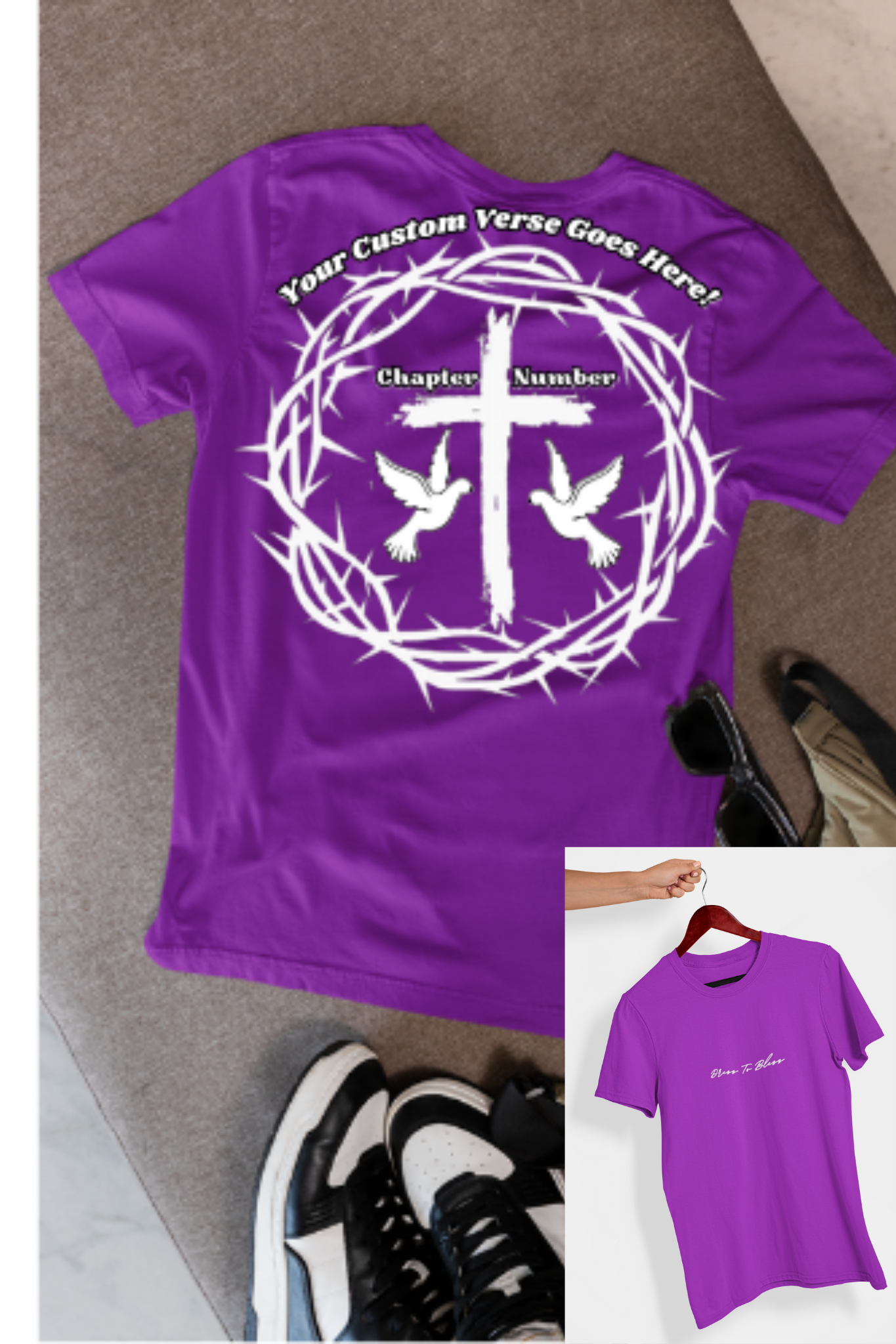 Custom Youth Dress To Bless Cursive Logo Unisex T-Shirt