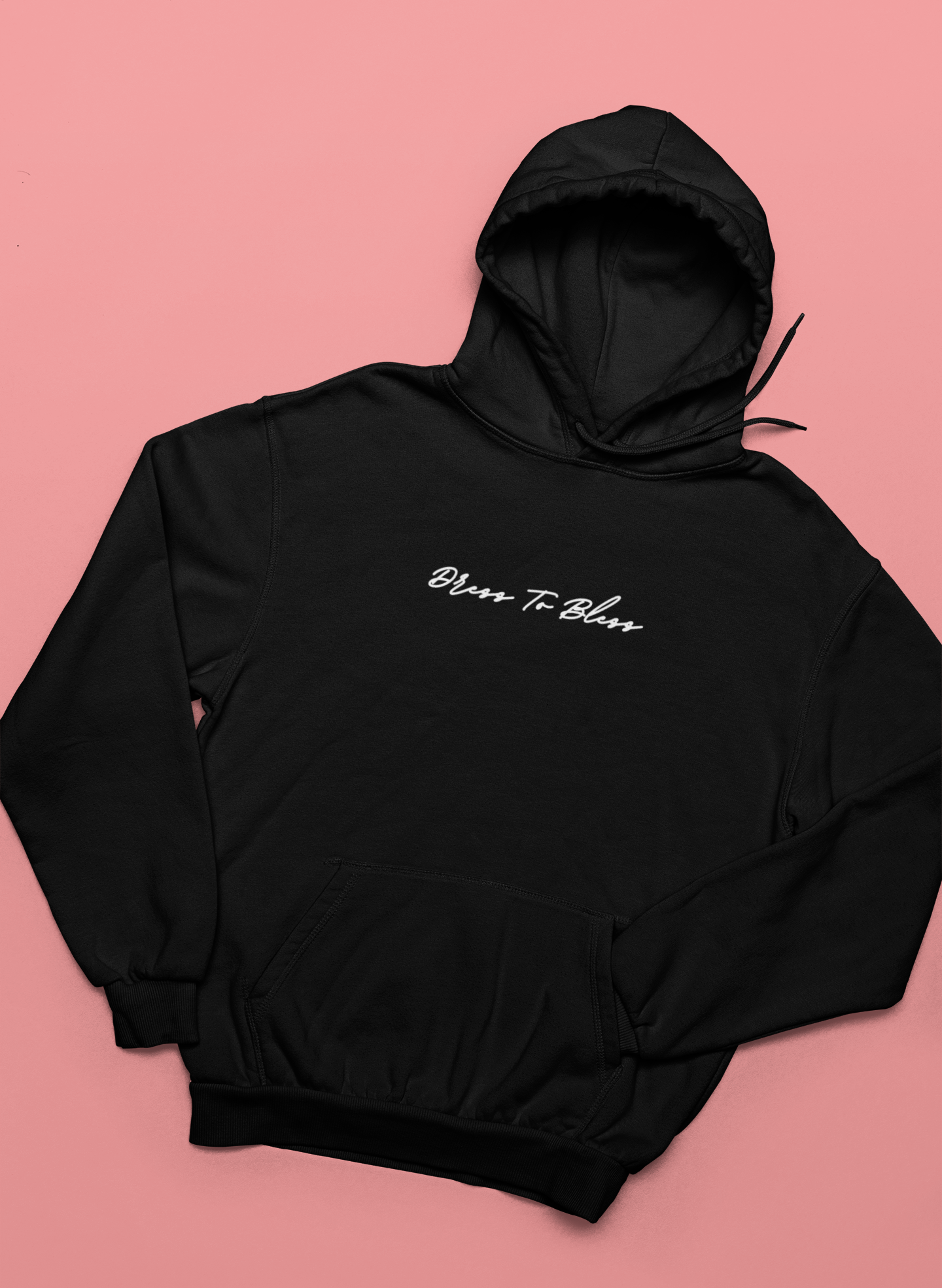 Youth Dress To Bless Cursive Logo Unisex Hoodie