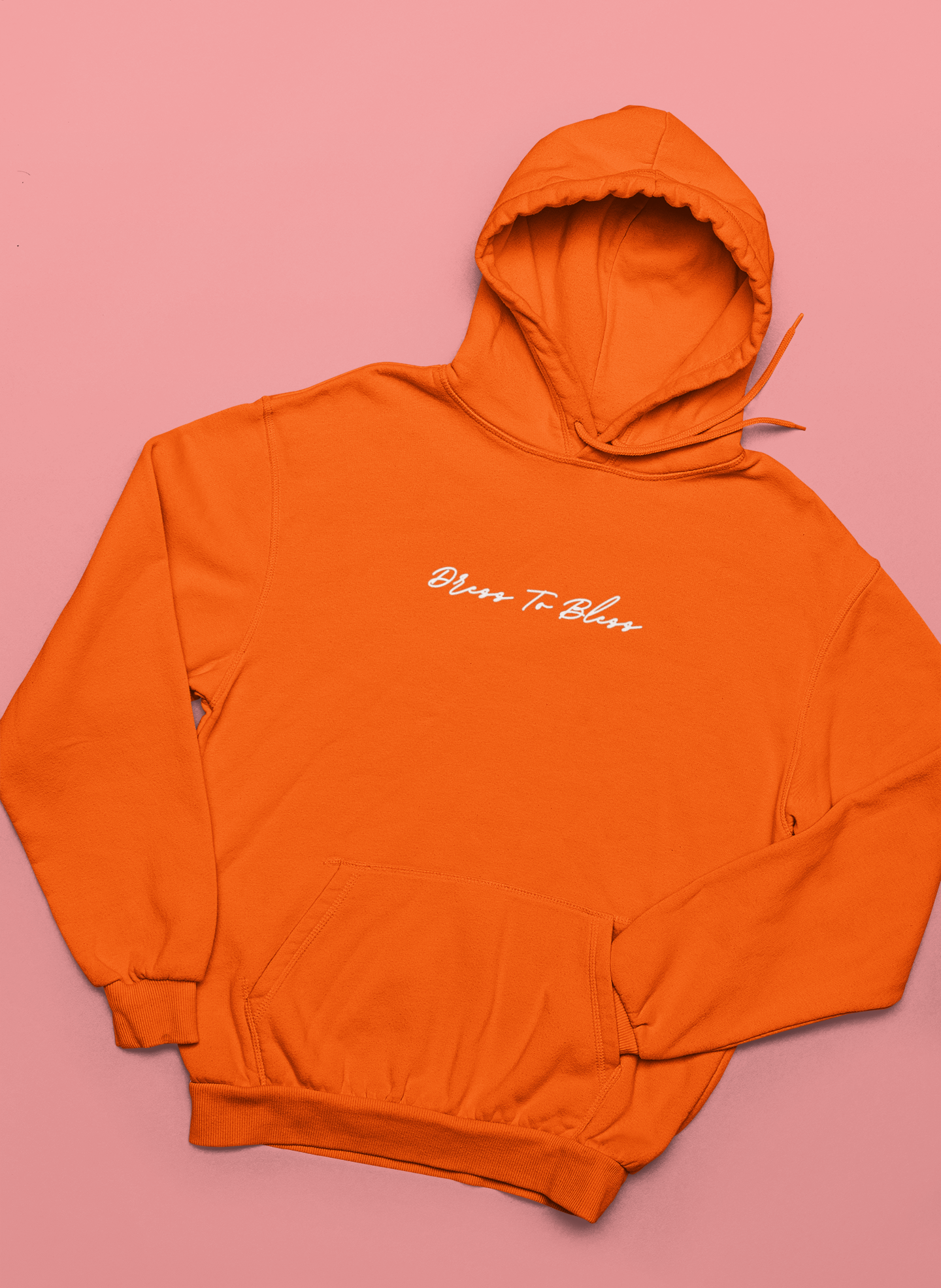 Youth Dress To Bless Cursive Logo Unisex Hoodie