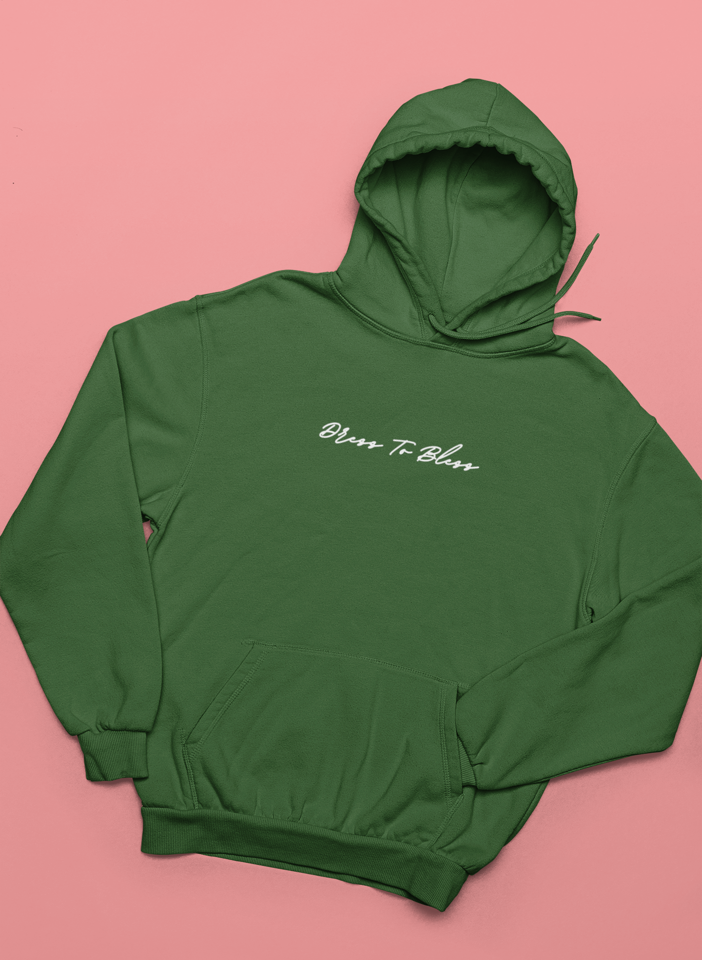 Youth Dress To Bless Cursive Logo Unisex Hoodie