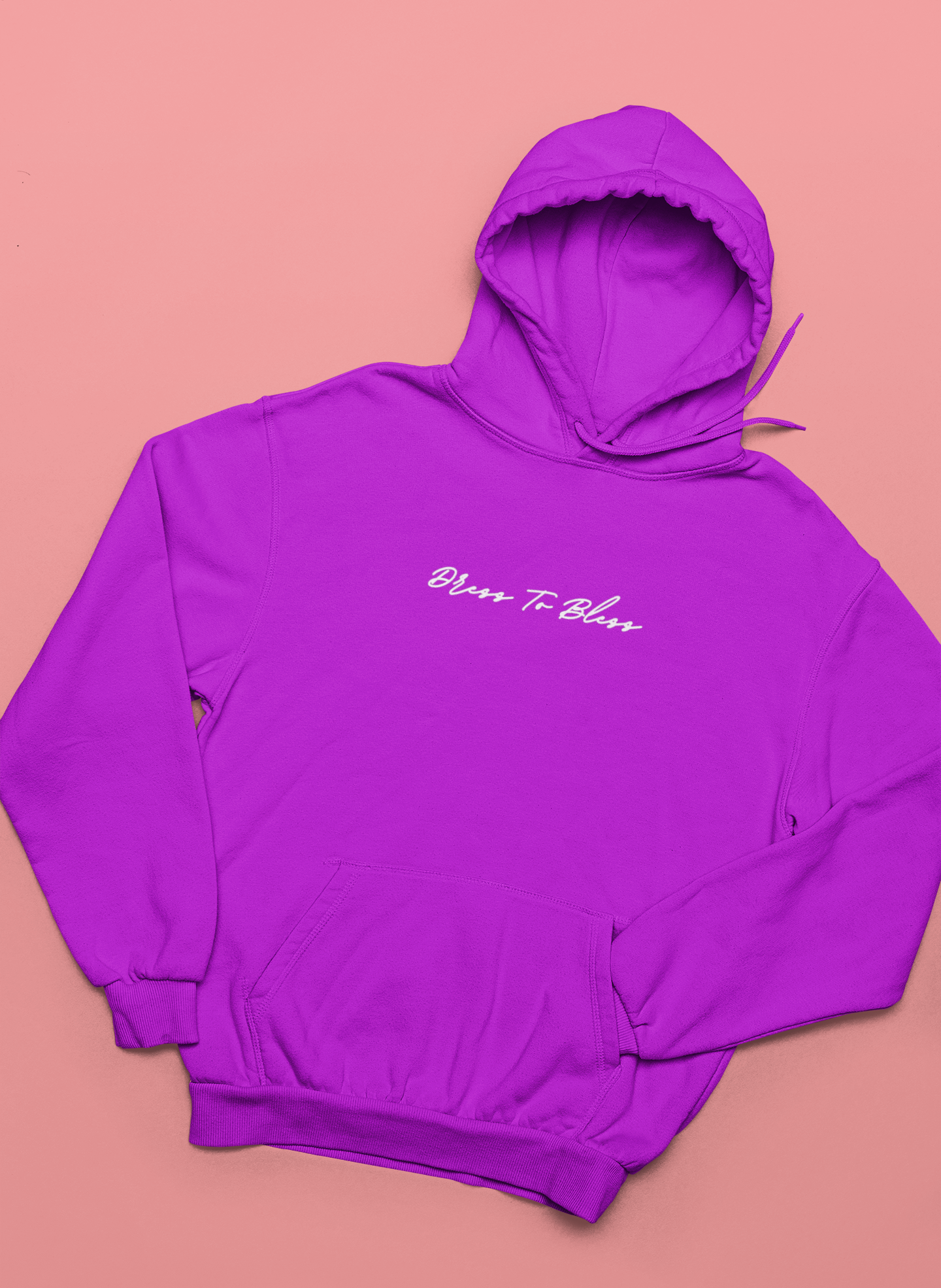 Youth Dress To Bless Cursive Logo Unisex Hoodie
