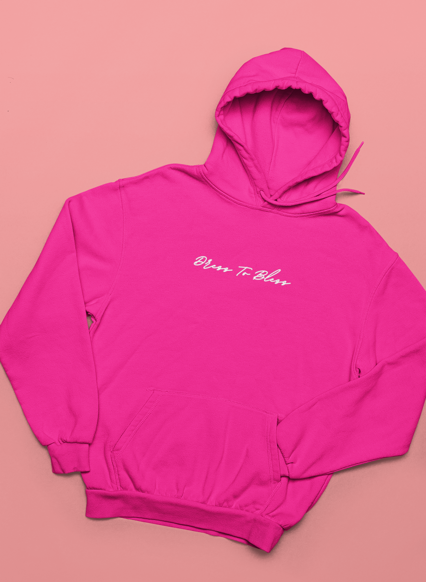 Youth Dress To Bless Cursive Logo Unisex Hoodie