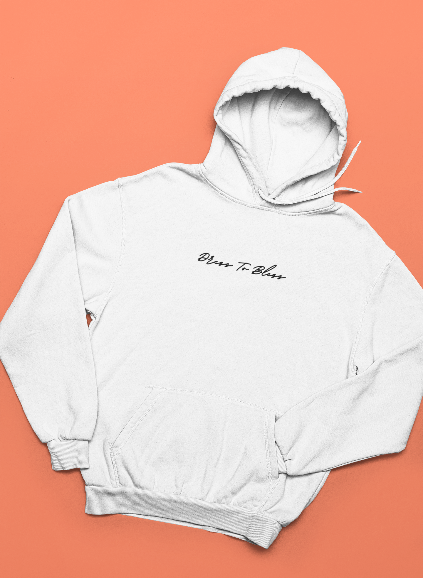 Youth Dress To Bless Cursive Logo Unisex Hoodie