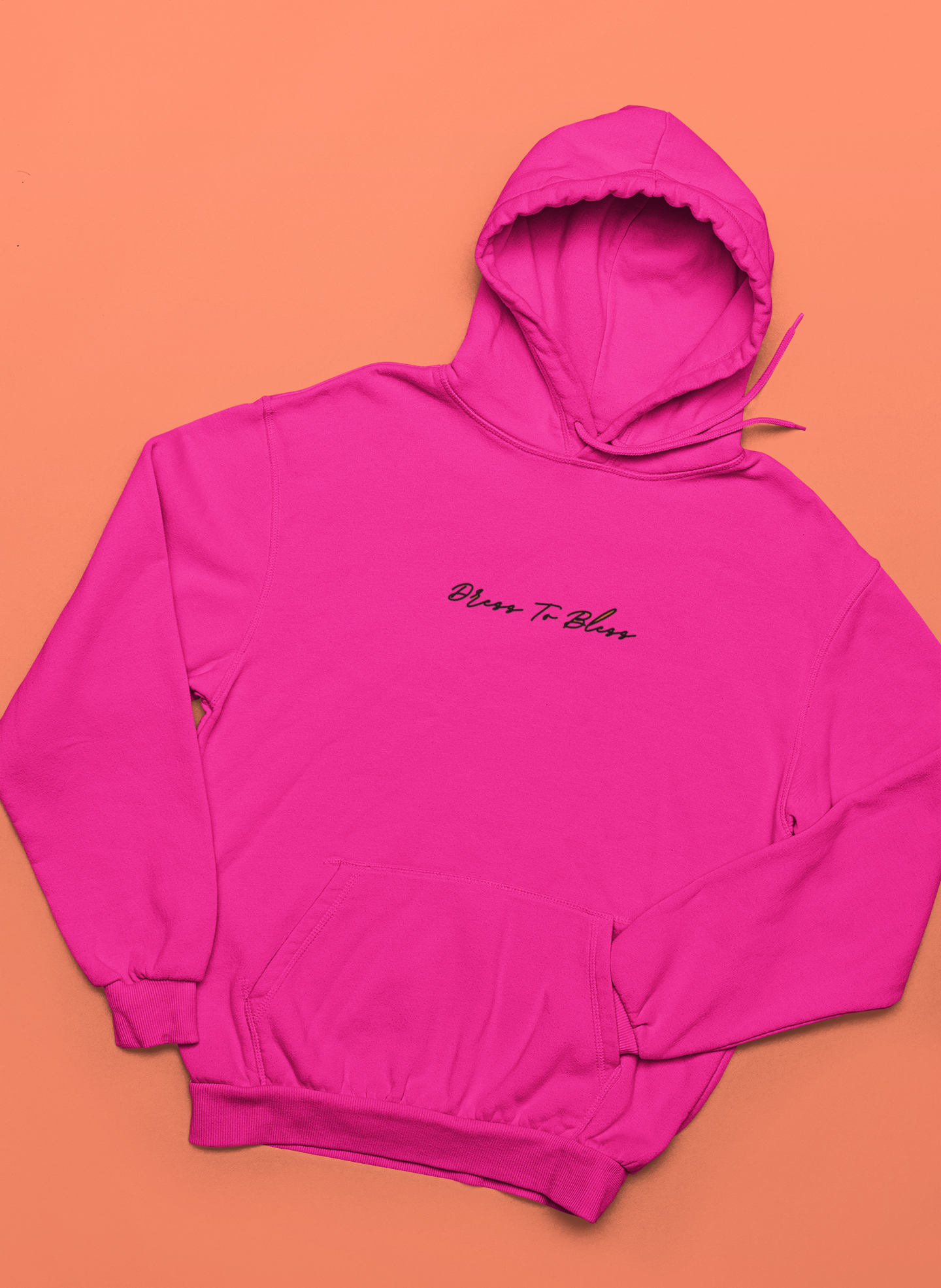 Youth Dress To Bless Cursive Logo Unisex Hoodie