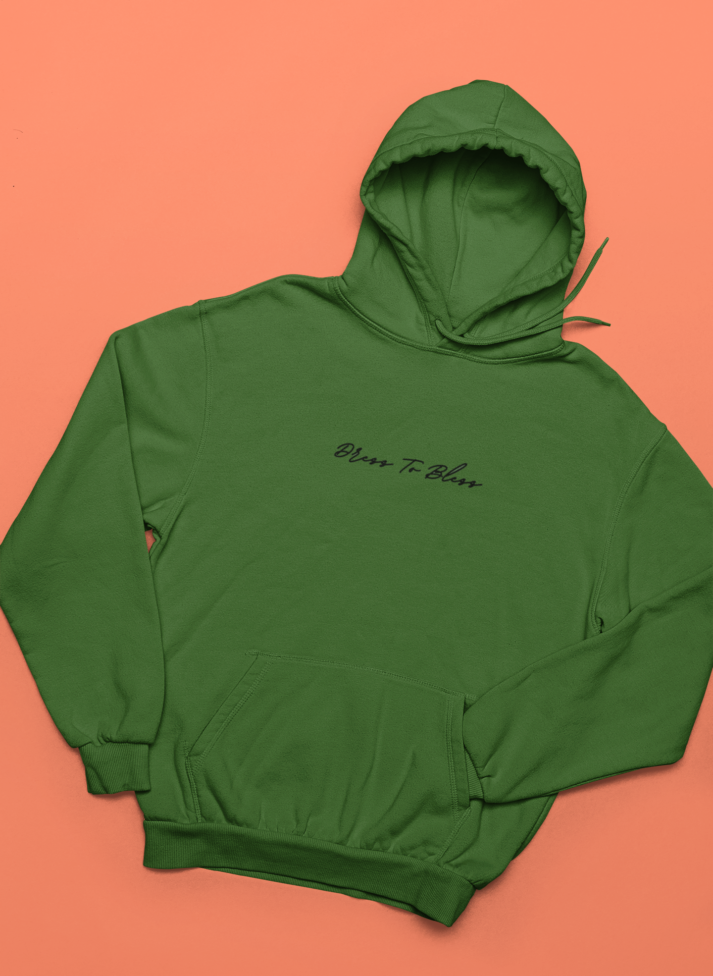Youth Dress To Bless Cursive Logo Unisex Hoodie