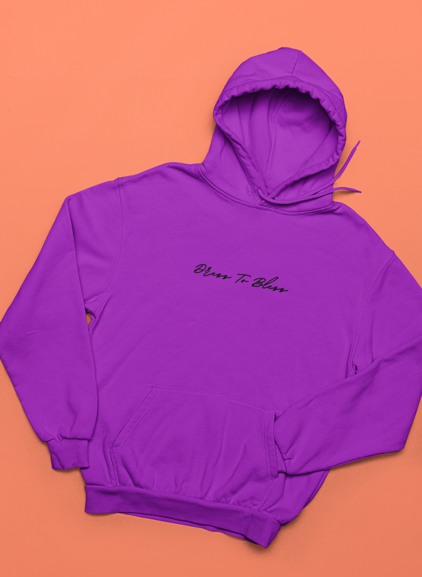Youth Dress To Bless Cursive Logo Unisex Hoodie