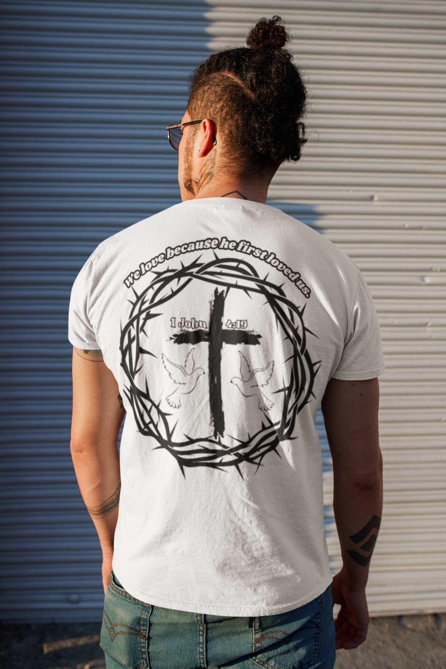 Custom Adult “Dress To Bless” Cursive Logo Unisex T-Shirts