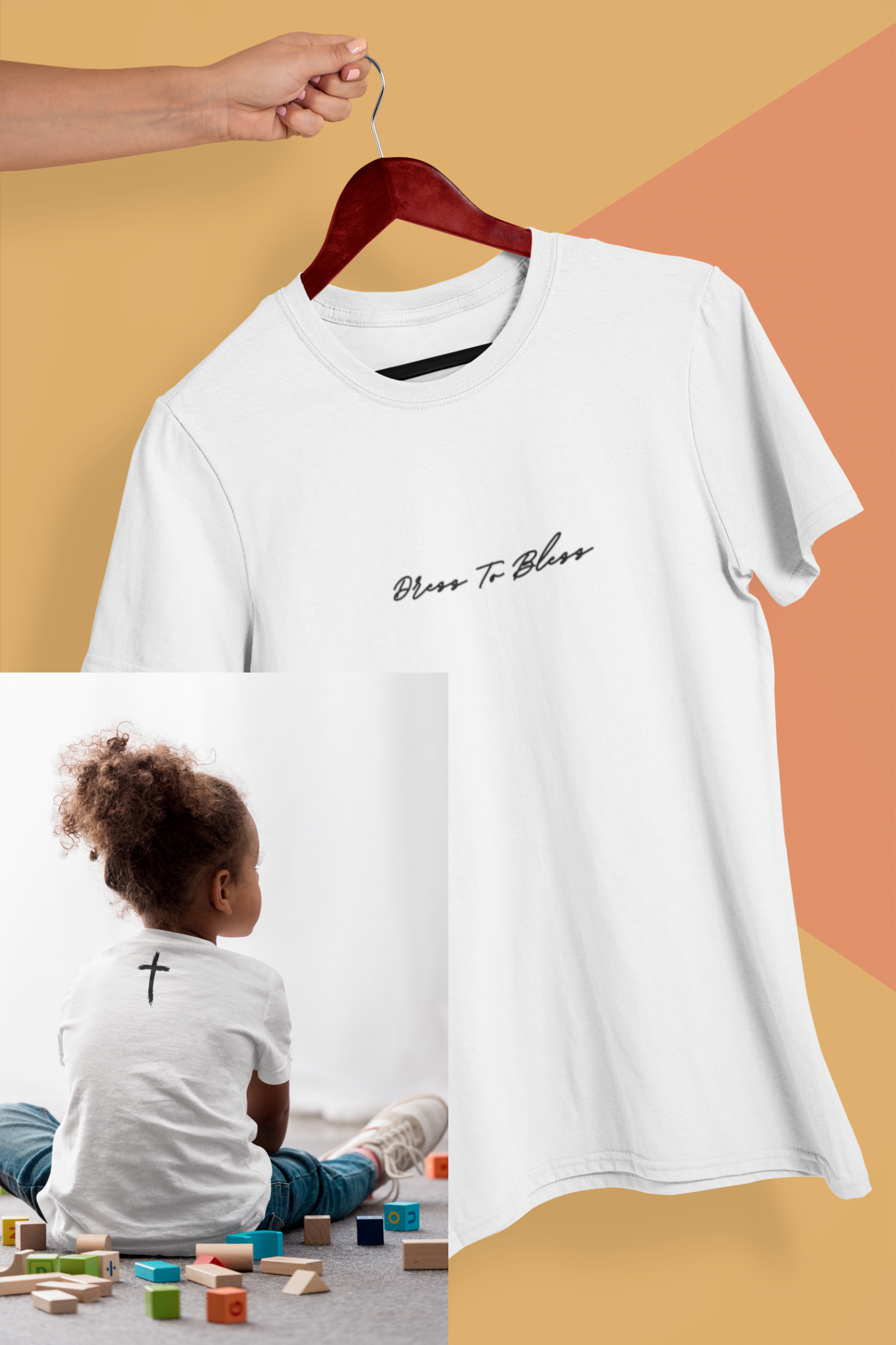 Youth Dress To Bless Cursive Logo Unisex T-Shirt