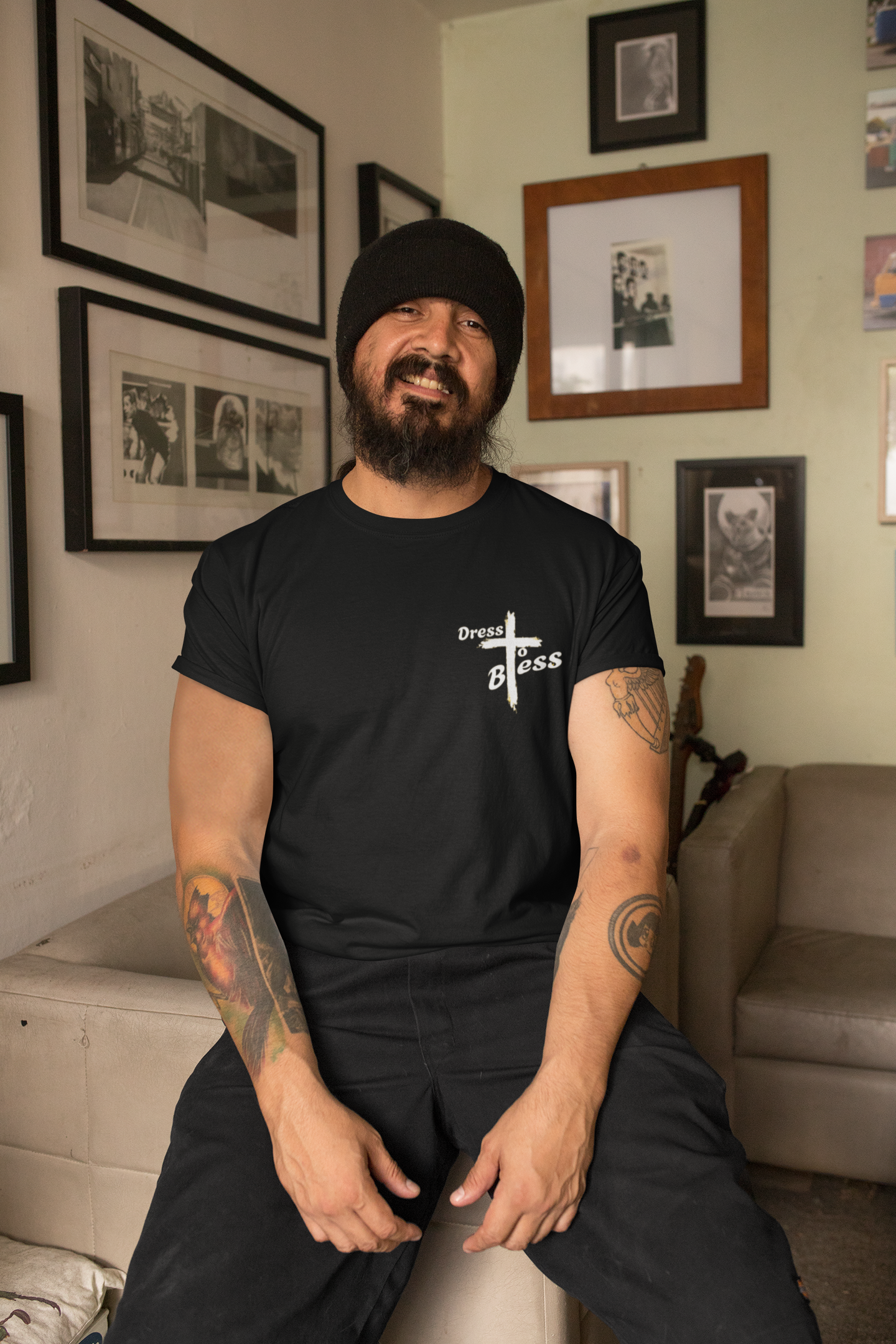 Adult “Dress To Bless” Cross Unisex T-shirts