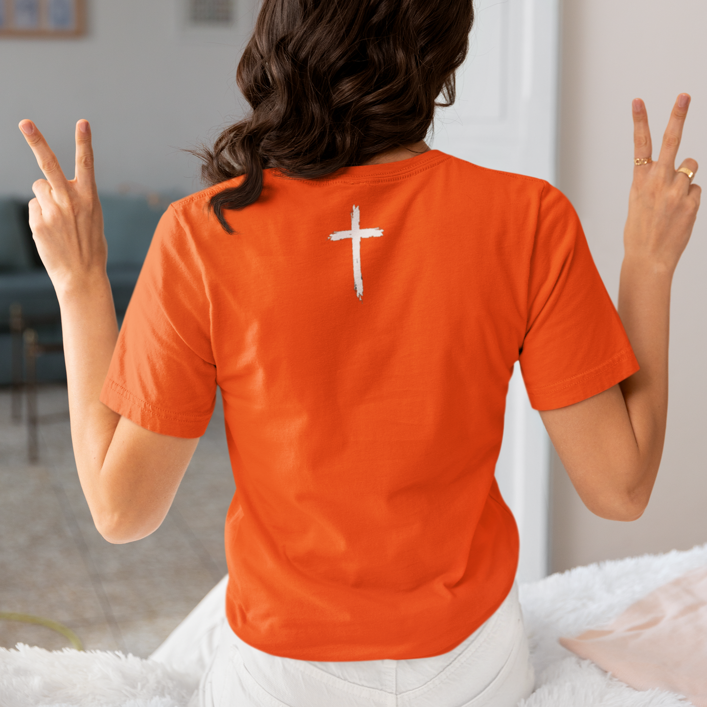 Adult “Dress To Bless” Cross Unisex T-shirts